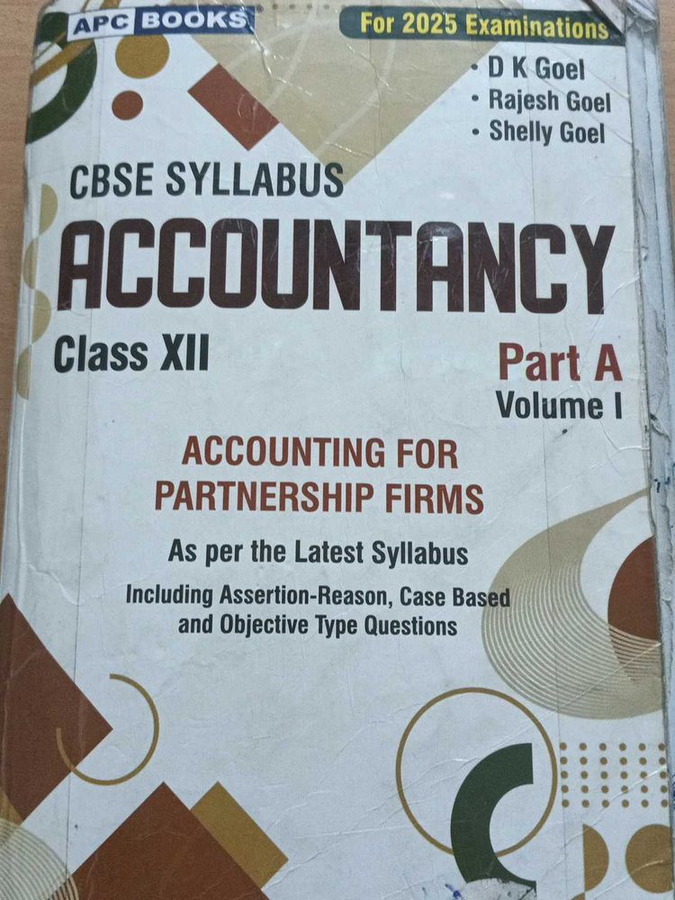 Accountancy Class XII - D.K. Goel