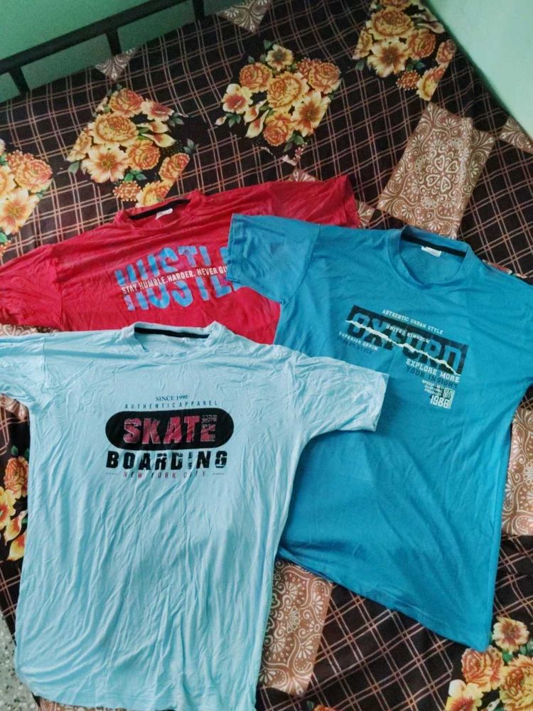 Unisex Half Sleeve Combo (Pack Of 3)