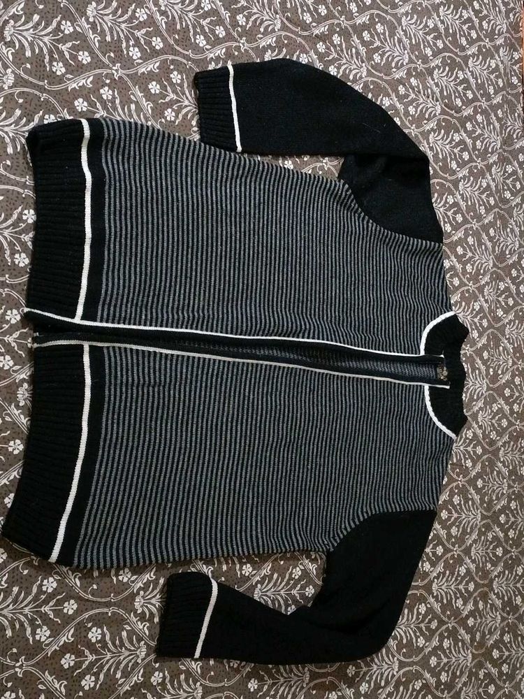 Striped Knit Sweater