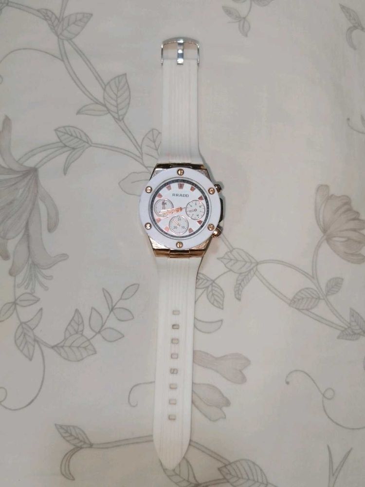 Stylish White Watch