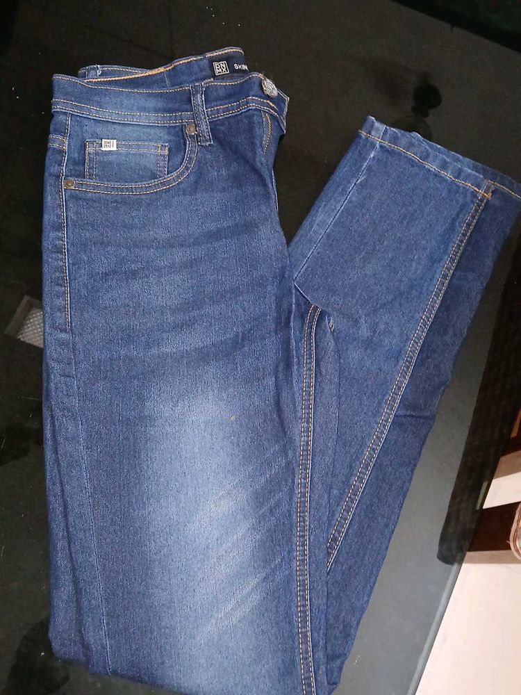 Dark Wash Denim Jeans