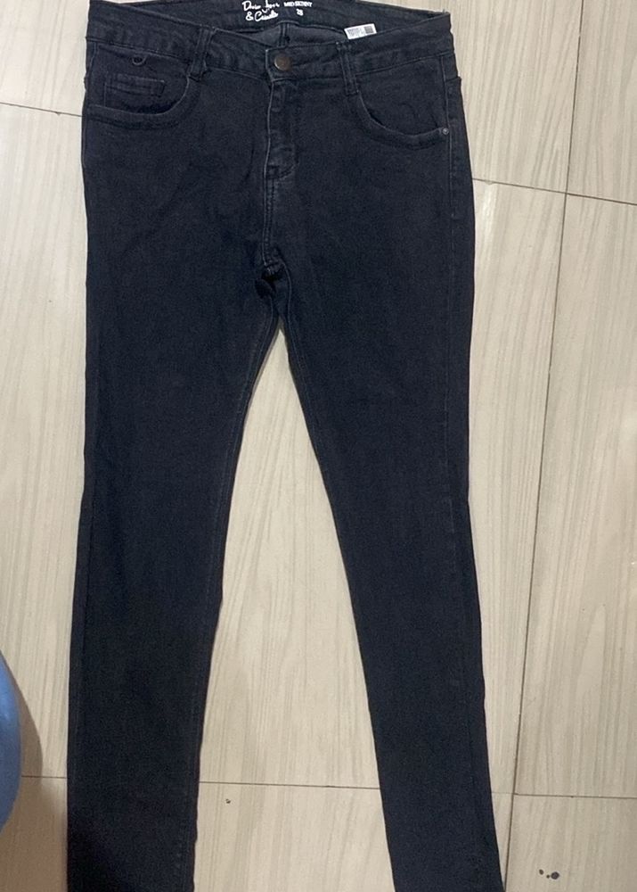 Kids Black Jeans