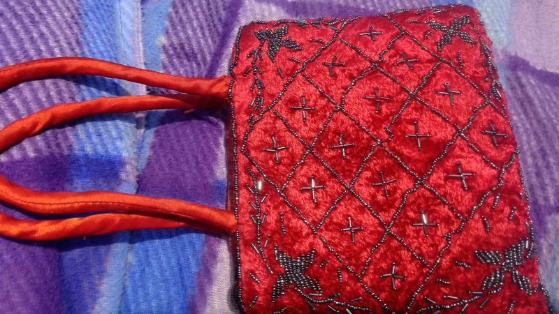 Embroidery Bag Party Wear