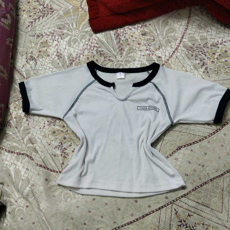 Casual White Top