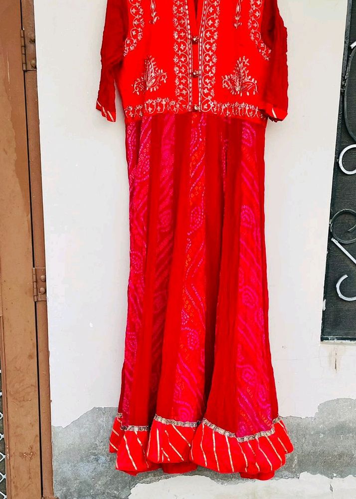 Bandhej kurti