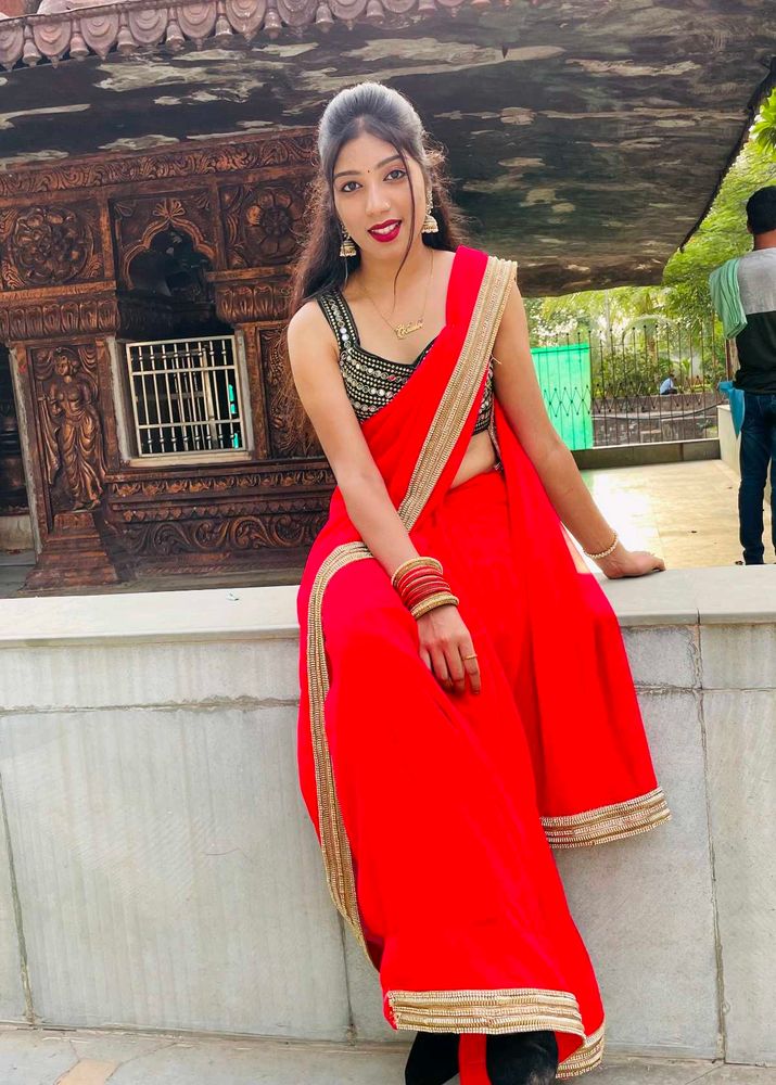 Beautiful Red Saree
