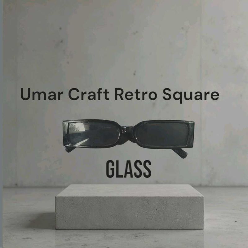 Umar Craft Retro Square Glass