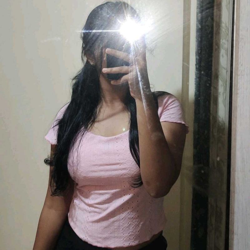 Pink Casual Top