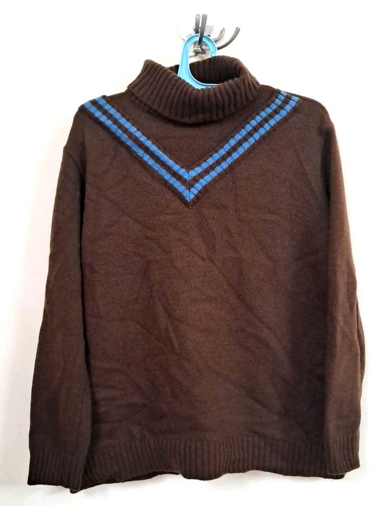 Vintage Brown Turtleneck Sweater