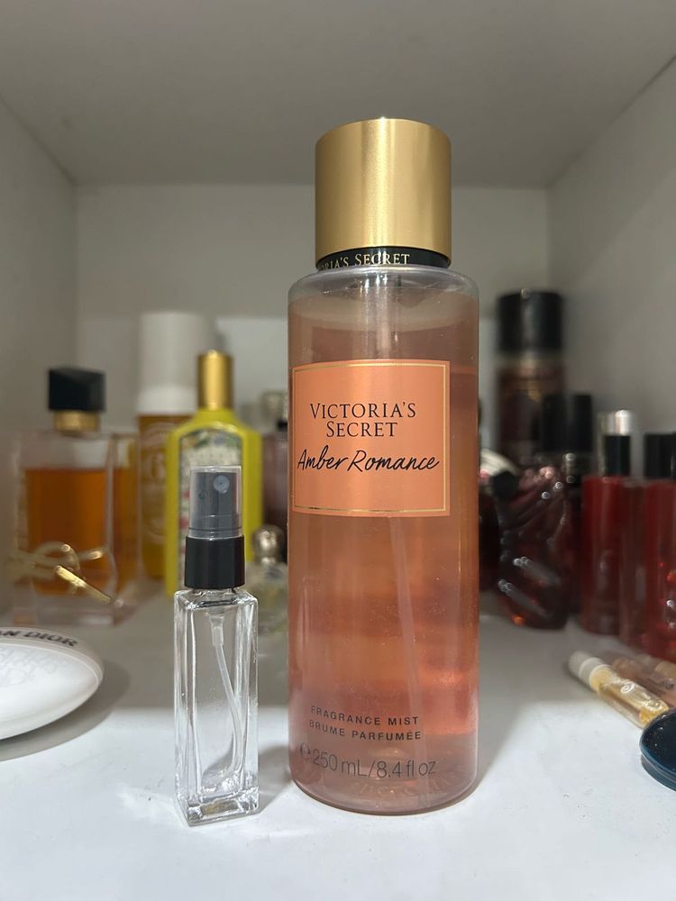 Decant Victorias Secret Amber Romance Body Mist