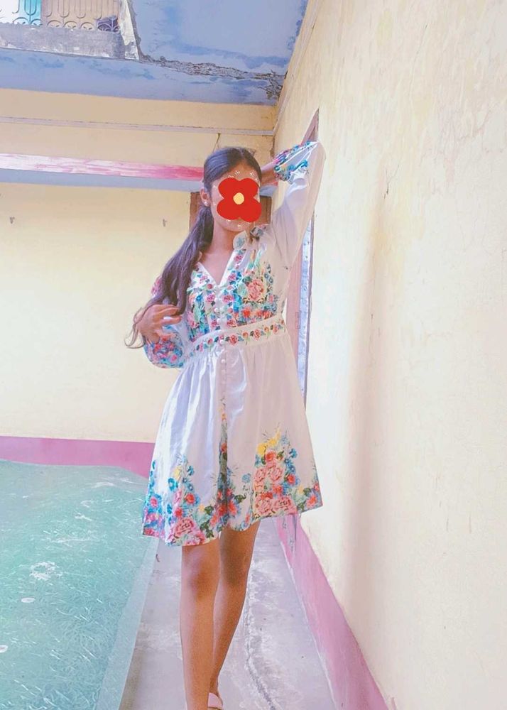 Floral Print Dress🎁 1st January and Christmas