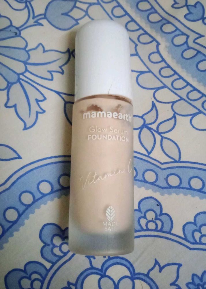 Mamaearth glow serum foundation