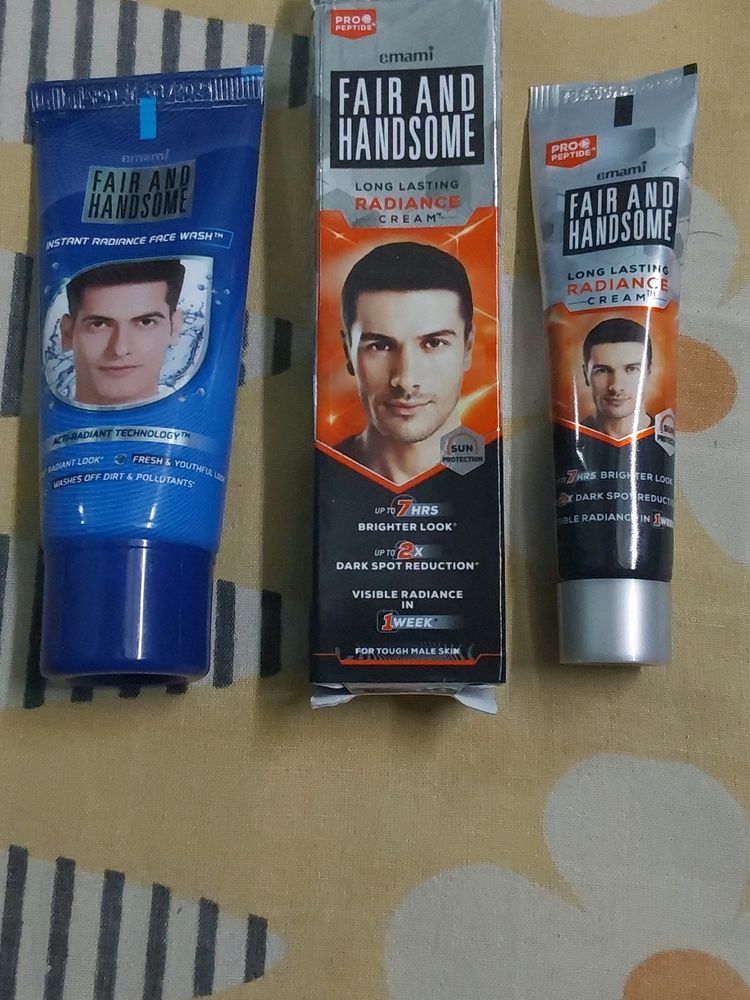Fair And Handsome Combo (Face Wash+Radiance Cream)