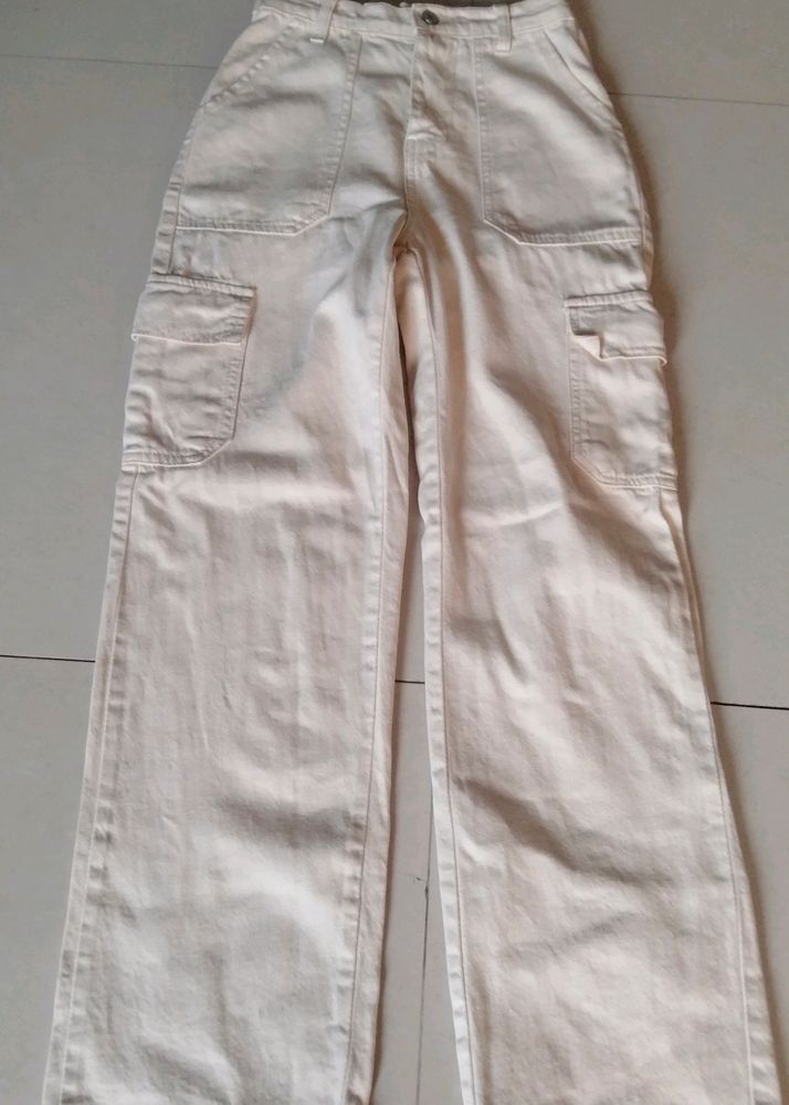 New High Waist Cargo Pant