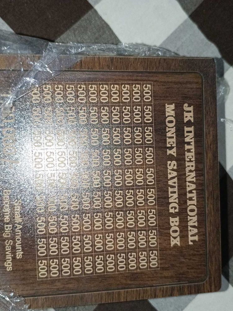 JK International Money Saving Box