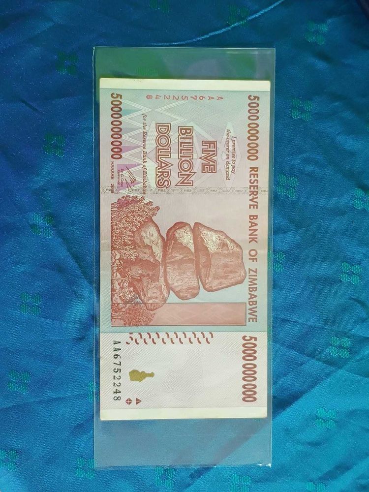 5 Billion Dollar Note - Become A Real Billionaire