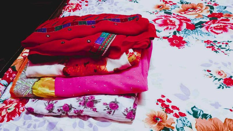 Wedding Saree Pack Of 4