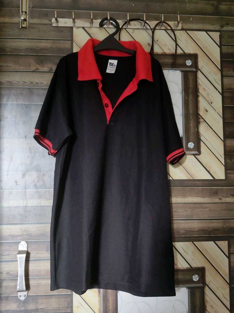 Black &amp; Red Polo Shirt