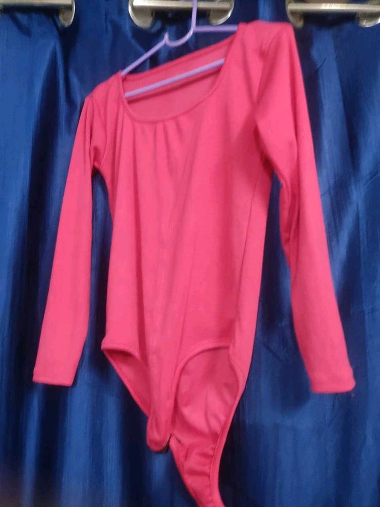 Pink Long Sleeve Bodysuit