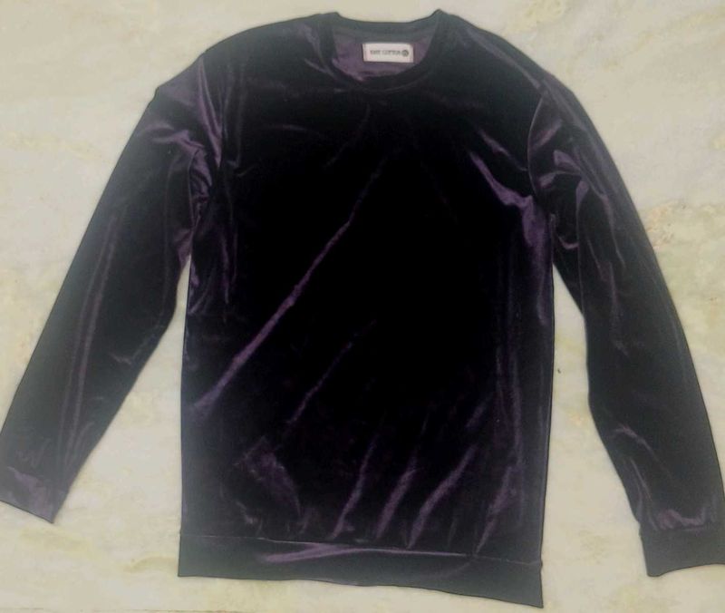 Velvet Sweat Shirt
