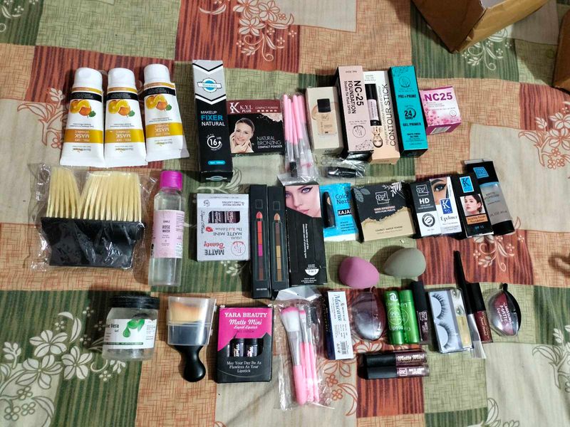 makeup items