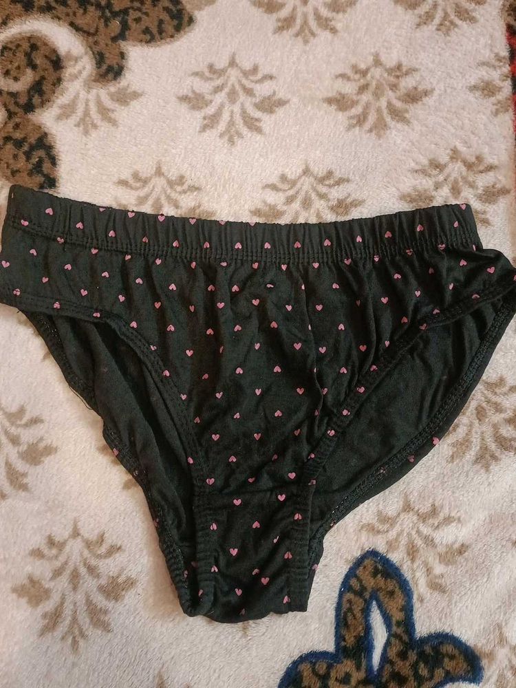 Cute Heart Print Briefs
