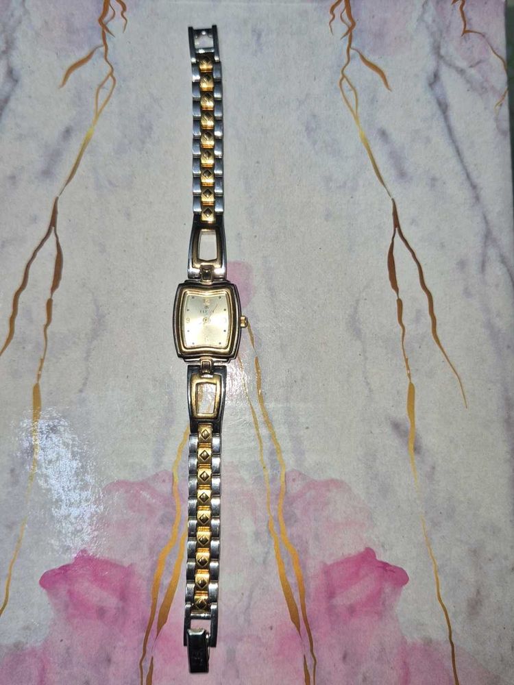 Elegant Two-Tone Watch