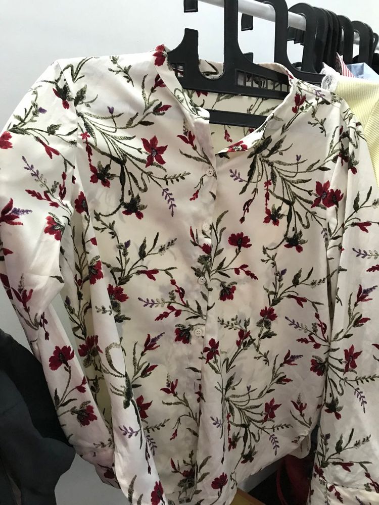 Floral Korean Top