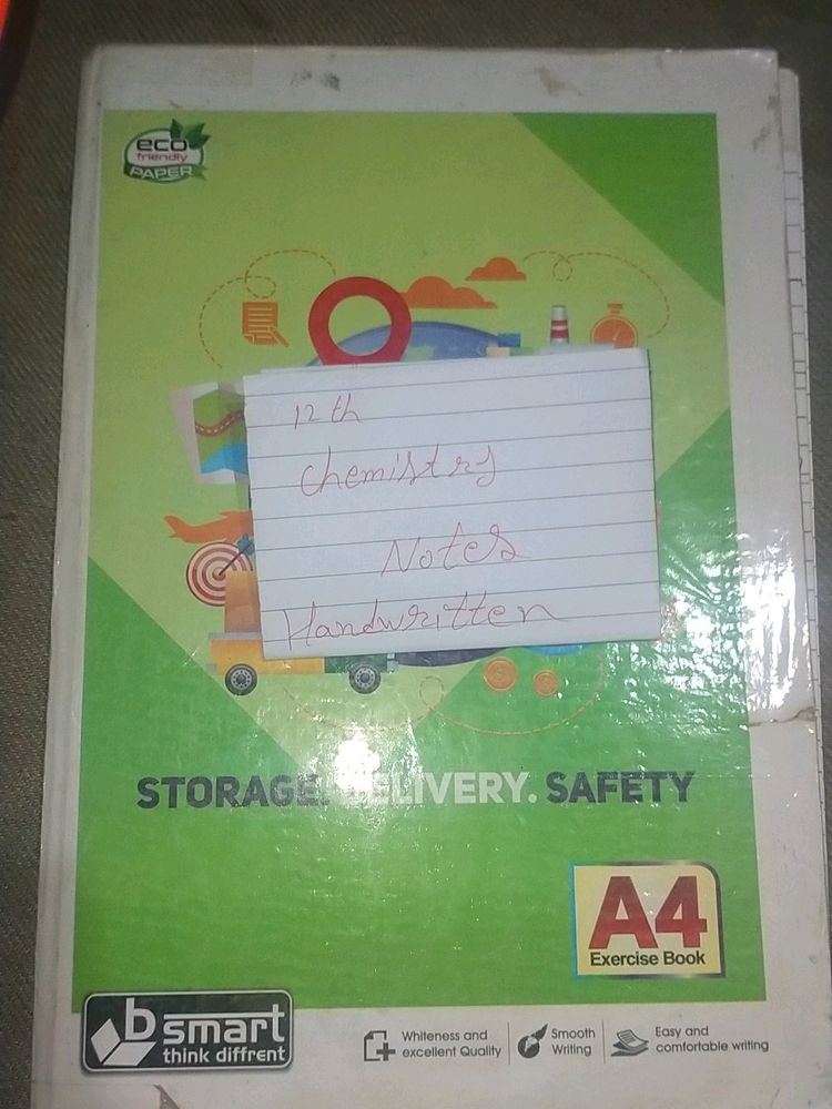 12th Chemistry Notes Of Four Chapters