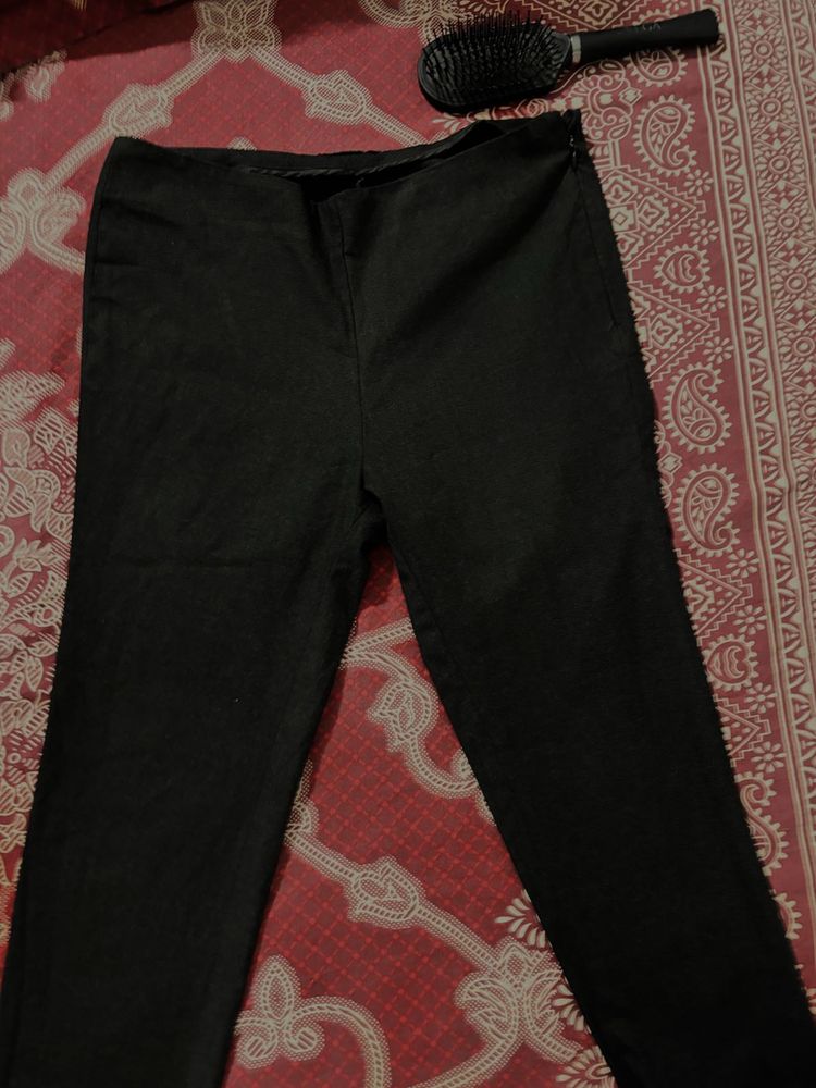 Skinny Formal Pant Black Korean Style