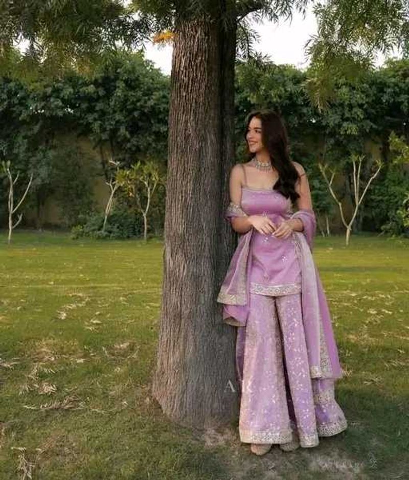 Elegant Lavender Kurta Set