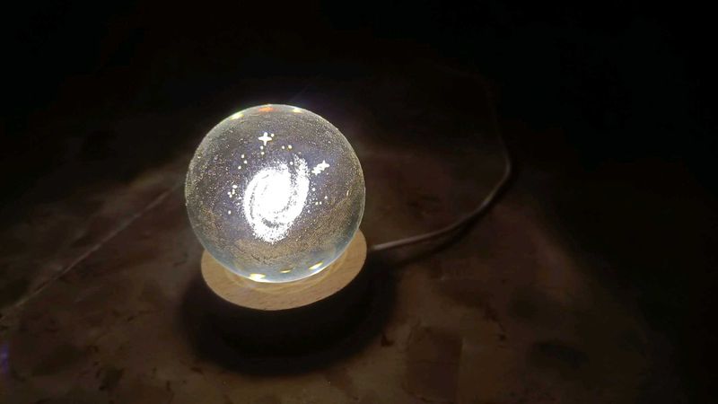 Galaxy Crystal Ball Lamp