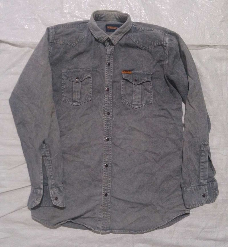 Vintage Denim Western Shirt