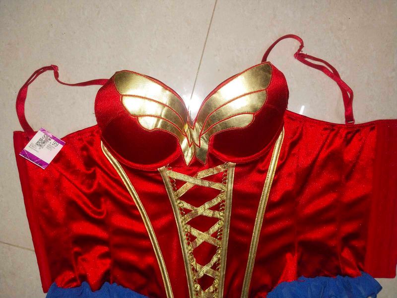 Red Burlesque Corset