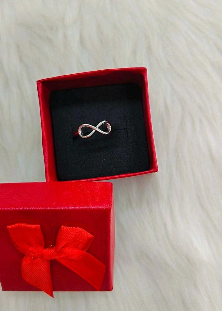 925 Infinity Ring Wth Hallmark