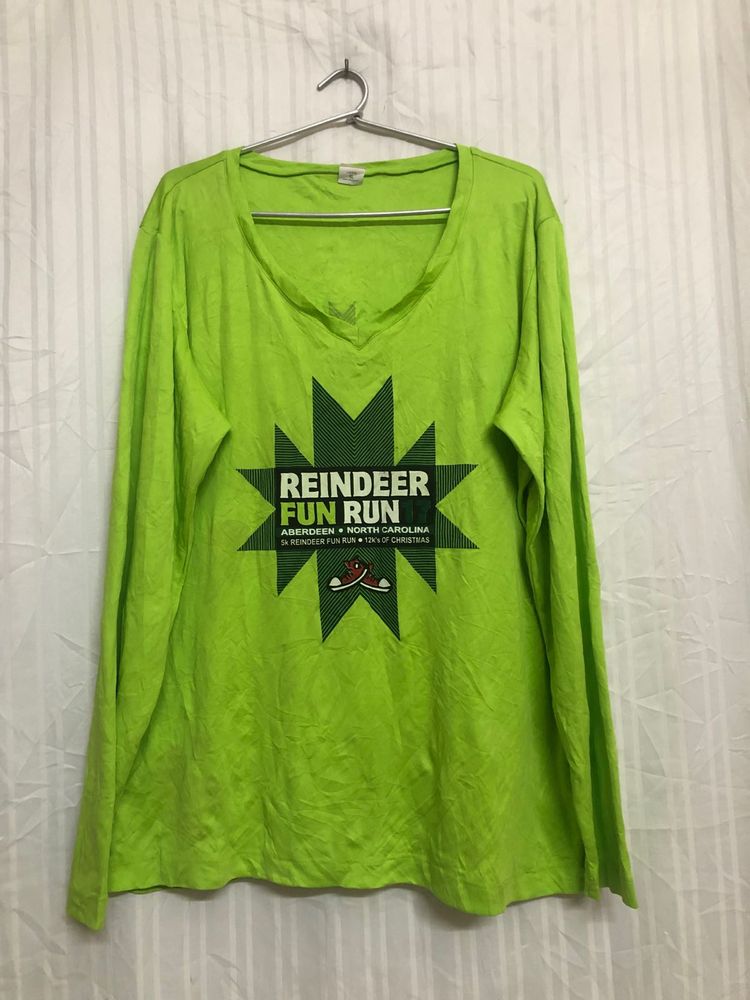 Sport-Tek Green Long Sleeve T Shirt