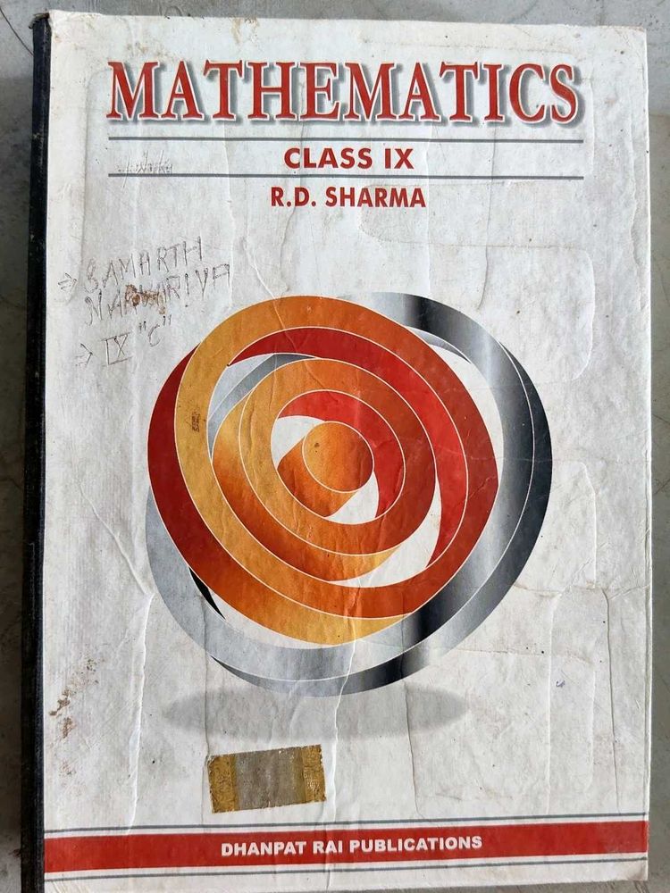 RD Sharma Class IX Mathematics
