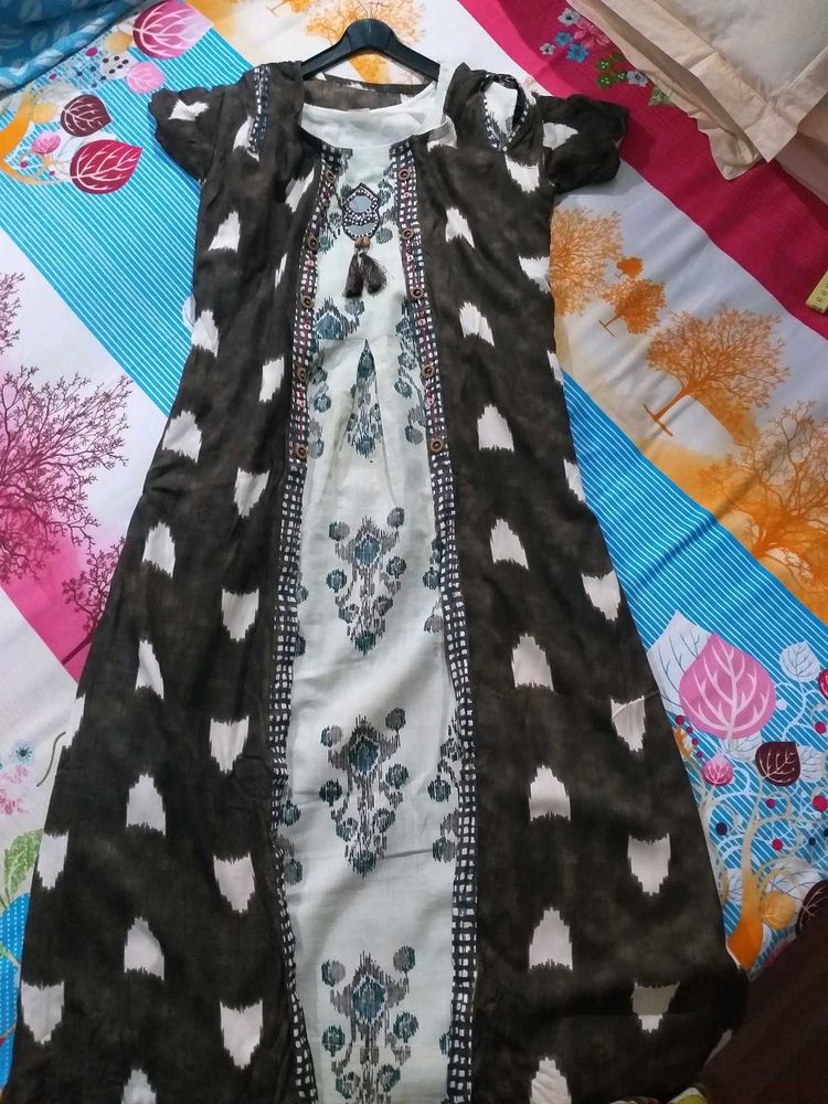 Ethnic Dress/ Kurta And Shrug