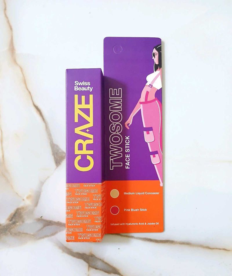 Swiss Beauty Craze Twosome Face Stick