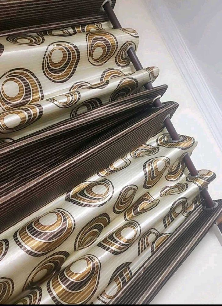 Brown🟤 Printed 9 Ft 4 Curtains