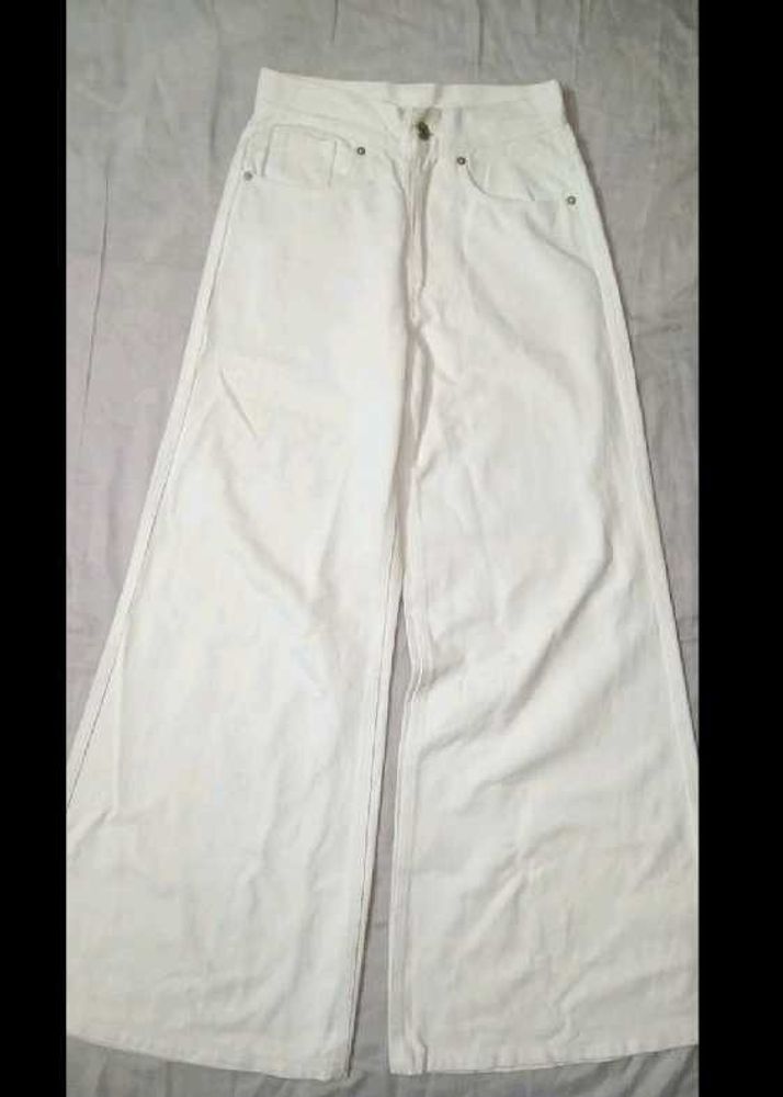 White Flared Jeans