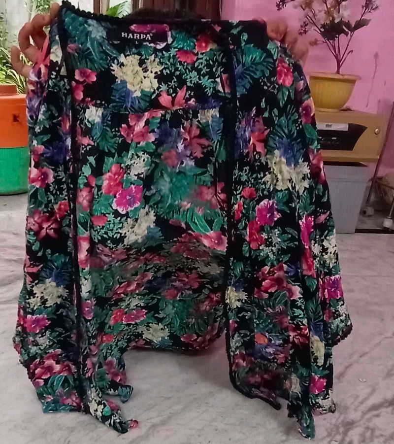 Beautiful Floral Shrug
