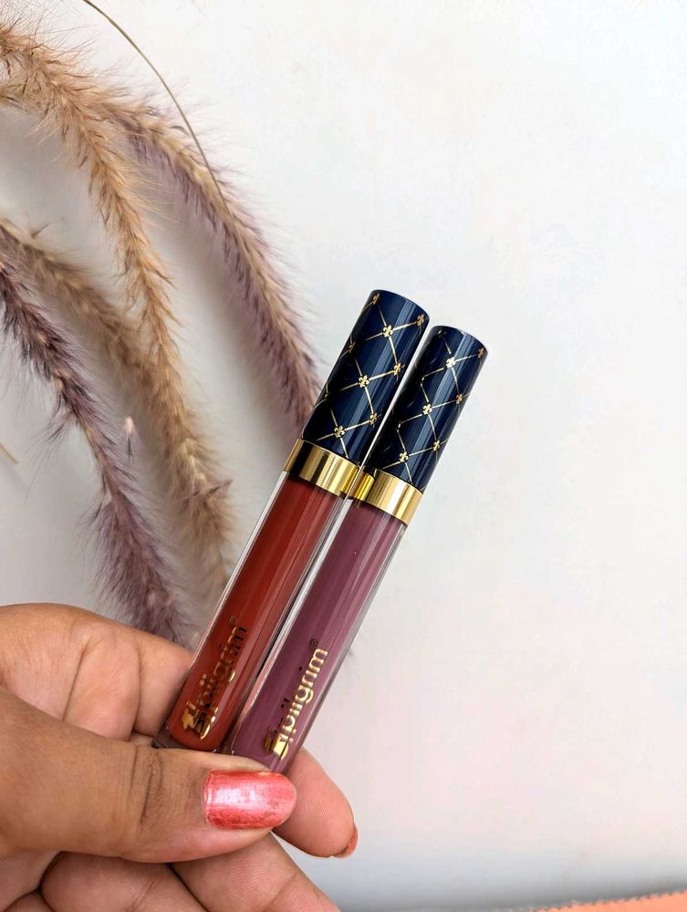 Pilgrim Lipstick Duo - Mauve &amp;  Chocolate