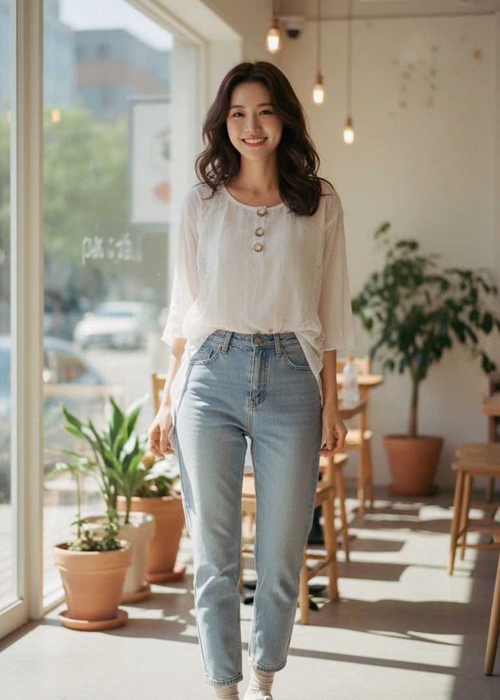 🛑SALE🛑KOREANSTYLE WHITE FAIRY TOP🧚🏻‍♀️