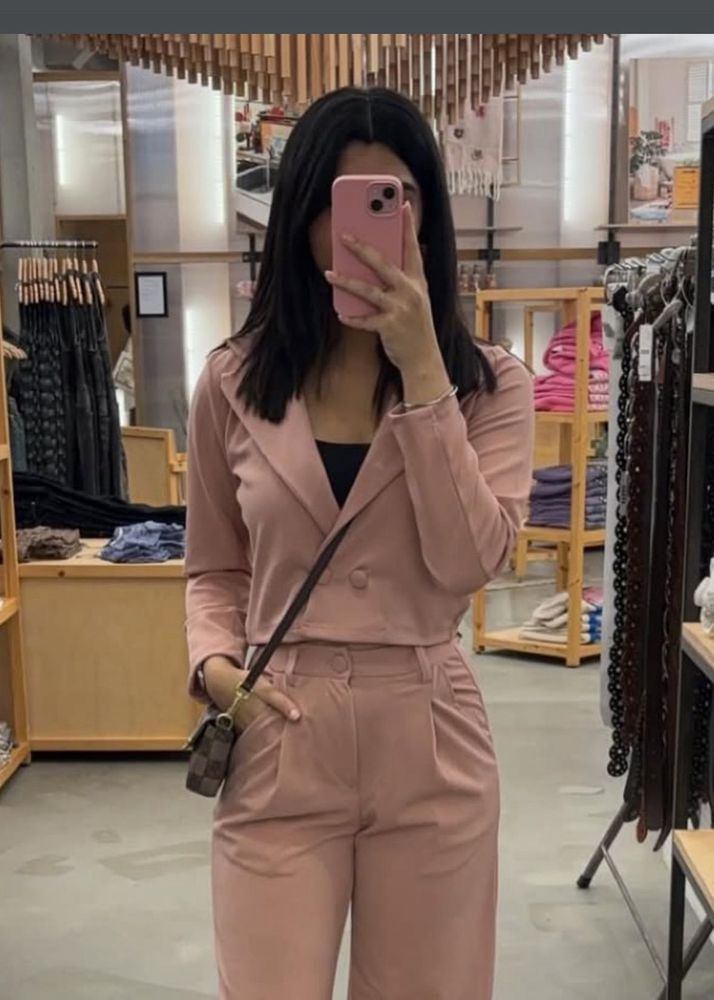 Pink Two-Piece Set
