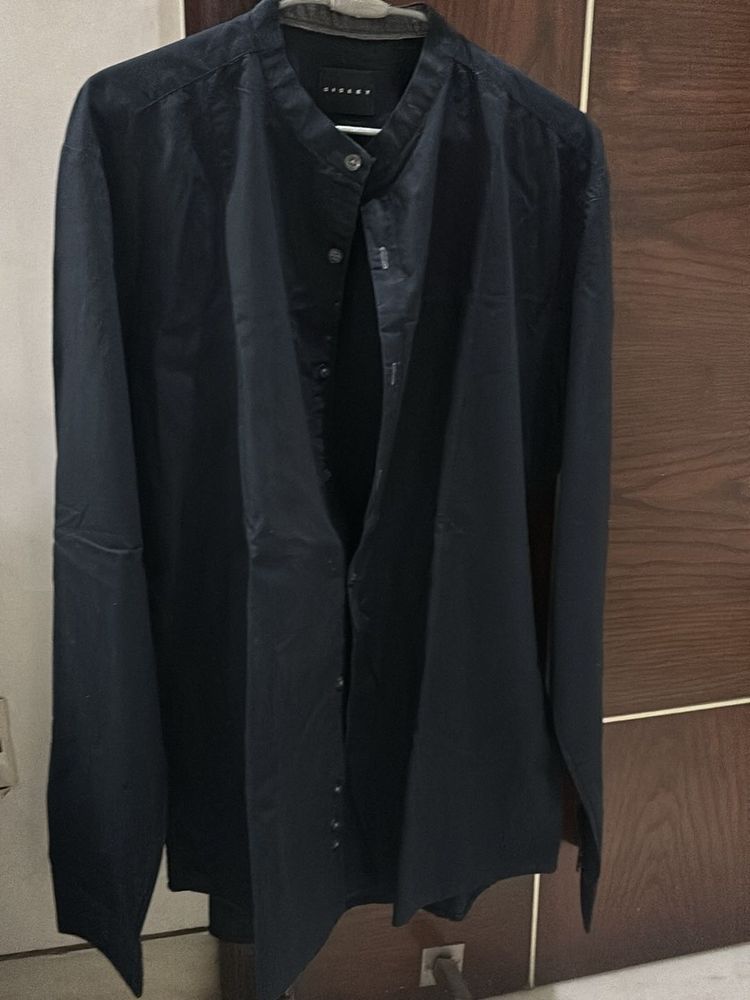 BLACK FULL SLEEVE SHIRT