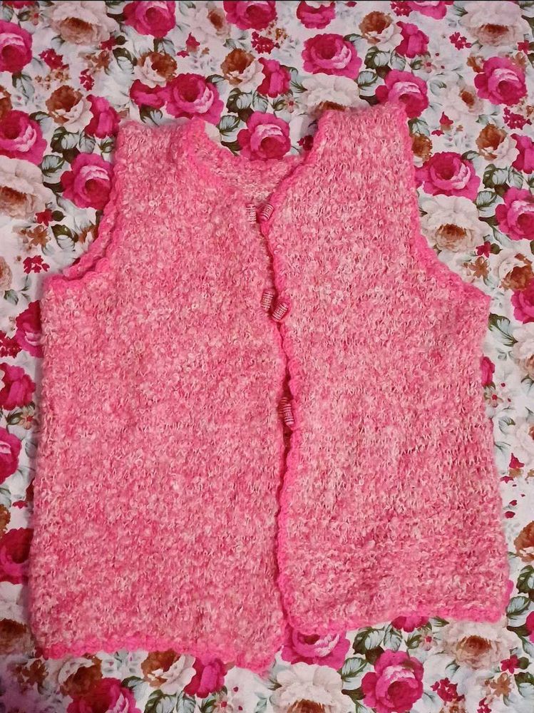 Pink Half Sweater 💗