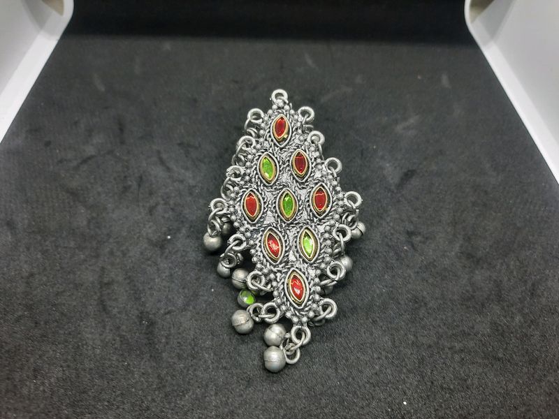 Black Polish Finger Ring