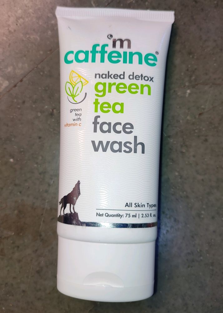 M Caffeine Naked Detox Green Tea Face Wash
