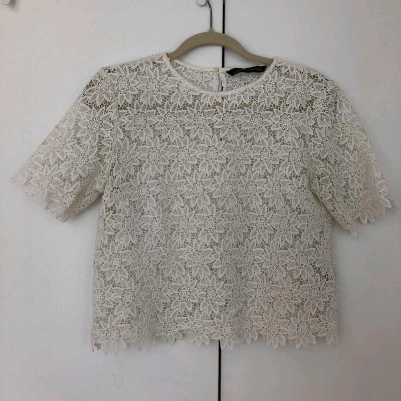 Zara Lace Top